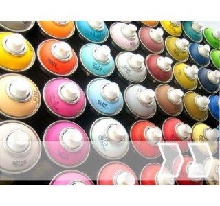 Farben, Spray, Stifte