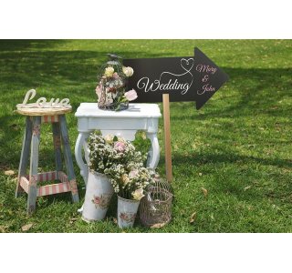 Silhouette TAG Gartenstecker