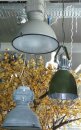 Zylinderkopflampe, olivgrün, 50x30cm