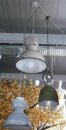 Ceiling Industrielampe, 45cm, hellblau/grau