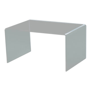 Deko-Brücke Acryl, 3mm Wandstärke     Groesse: 14x27x18cm    Farbe: klar