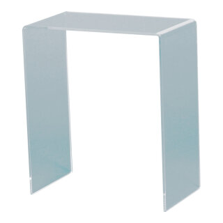 Decoration-bridge acryl, 3mm thickness     Size: 21x18x10cm    Color: clear