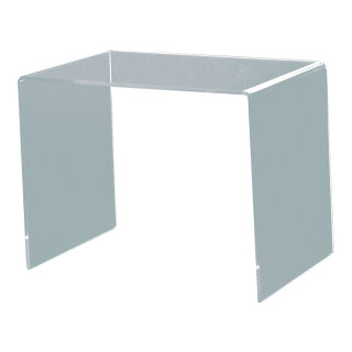 Deko-Brücke Acryl, 3mm Wandstärke     Groesse: 21x27x18cm    Farbe: klar