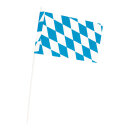 Fahne »Bavaria« Papier, mit Plastikstiel Größe:12x22cm,...