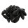 Muschel 24Stck./Btl., Kunststoff     Groesse:     Farbe: schwarz