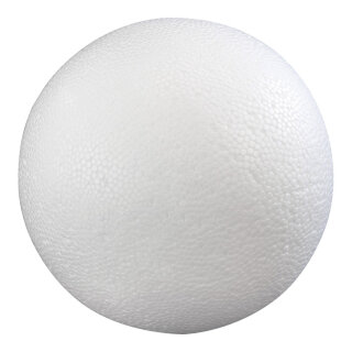 Styrofoam ball      Size: Ø 10cm    Color: white