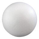 Styrofoam ball      Size: Ø 12cm    Color: white