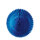 Pointed cut fan  - Material: metal foil - Color: dark blue - Size: Ø 60cm