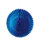 Pointed cut fan  - Material: metal foil - Color: dark blue - Size: Ø 60cm