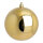 Christmas ball gold shiny  - Material:  - Color:  - Size: Ø 10cm