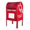 Briefkasten aus Blech, »Letters to Santa«...