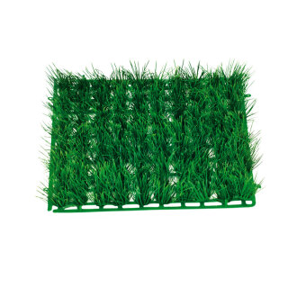 Grasplatte Kunststoff Größe:25x25cm Farbe: grün