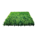 Grass tile plastic     Size: 25x25x4cm    Color: green