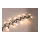 Rubber cable LED light chain 100-fold - Material: 10x connectable IP44 230V plug for outdoor - Color: green/warm white - Size:  X 1000cm