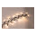 LED-Gummi-Lichterkette 100-fach, 10x Koppelbar, IP44 Stecker für Außen, 230V     Groesse: 1000cm    Farbe: grün/warm weiss