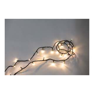 LED chain 50-fold - Material: 20x connectable 230V plug for indoor - Color: green/warm white - Size:  X 500cm