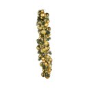Fir garland 40LEDs - Material: decorated with balls 50x...