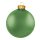 Christmas balls green matt made of glass 6 pcs./blister - Material:  - Color: matt green - Size: Ø 6cm
