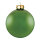 Christmas balls green matt made of glass 6 pcs./blister - Material:  - Color: matt green - Size: Ø 8cm