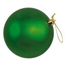 Christmas ball matt green 6pcs./blister - Material:...