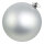 Christmas ball matt silver 12pcs./blister - Material: seamless mat - Color: matt silver - Size: Ø 6cm