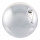 Christmas ball silver 12pcs./blister - Material: seamless shiny - Color: shiny silver - Size: Ø 6cm