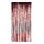 Fadenvorhang Metallfolie     Groesse: 100x200cm    Farbe: rot
