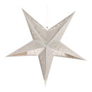 Star foldable  - Material: 5-pointed with hole pattern...