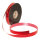 Geschenkband 110-120my, PP-Kunststoff     Groesse: 19mm breit, 90m    Farbe: rot