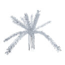 Palm cut fountain  - Material: metal foil - Color: silver...