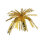 Palmschnittfontäne Metallfolie     Groesse:Ø 85cm, 55cm    Farbe:gold   Info: SCHWER ENTFLAMMBAR
