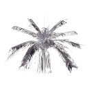 Palm cut fountain  - Material: metal foil - Color: silver...