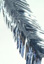 Palm cut fountain  - Material: metal foil - Color: silver - Size: Ø 85cm X 55cm