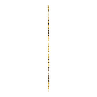 Disc chain  - Material: plastic - Color: gold - Size: Ø 3cm X 180cm