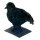 Raven  - Material: styrofoam feathers plastic - Color: black - Size: 21x13x17cm