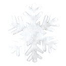 Snowflake  - Material: from 2cm snow mat - Color: white -...