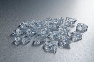 Eisbrocken 50Stck./Btl., Kunststoff     Groesse: 4x4cm    Farbe: transparent