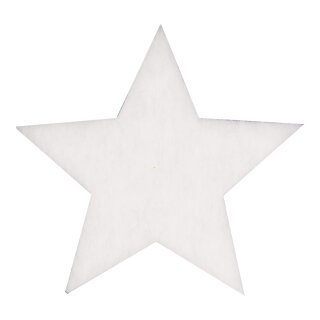 Sterne 10er-Pack, aus 2cm Schneewatte, schwer entflammbar Größe:Ø 41cm Farbe:weiß   Info: SCHWER ENTFLAMMBAR