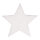 Stars pack of 10 pcs. - Material: from 2cm snow mat flame retardent - Color: white - Size: Ø 41cm