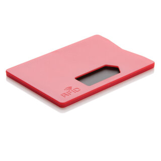 RFID Anti-Skimming-Kartenhalter Farbe: rot