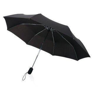 Traveler 21 Automatik Regenschirm, schwarz