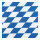 Bayrische Raute, Mindestabnahmemenge 30m, einseitig bedruckt, Baumwolle, Gewicht ca. 150 g/m², Größe:150cm breit,  Farbe: blau/weiß #