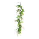 Leaf garland  - Material: Fern-  and tropical foliage -...