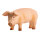 Ferkel Kunstharz     Groesse: 60x20cm    Farbe: beige