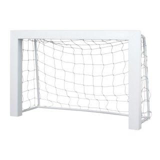 Fußballtor Styropor     Groesse: 120x80x40cm    Farbe: weiß     #