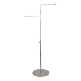 Presenter for ties  - Material: metal height adjustable 41-62cm - Color: silver - Size: