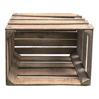Fruit box  - Material: wood - Color: brown - Size: 50x40x30cm