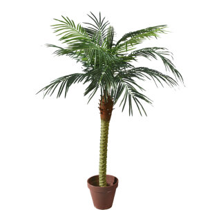 Phoenix-Palme im Topf 11-fach, 523 Blätter, Kunststoff, Kunstseide     Groesse: 180cm    Farbe: grün