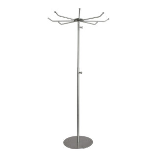 Presenter for scarfs  - Material: metal height adjustable 48-82cm - Color: silver - Size: