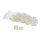 Selbstklebescheibe 100Stck./Btl., mit 5mm Öse     Groesse: 2x2cm    Farbe: weiß